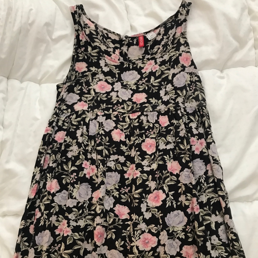 babydoll floral print dress